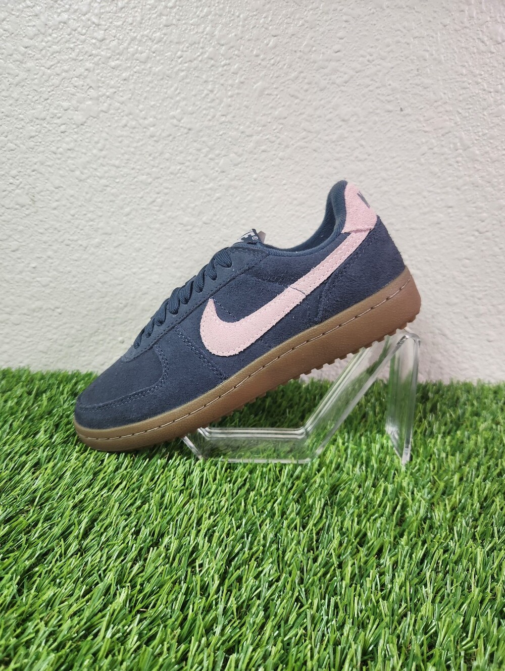 Size 6 - Nike Field General Suede Thunder Blue Pink Foam Women